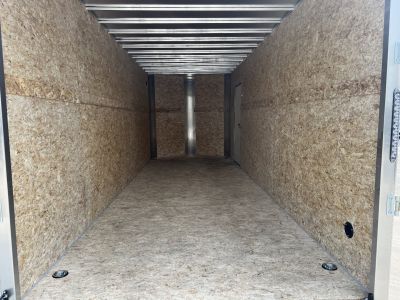 New 2026 Bighorn R&M 7x20+2’V 7K 7ft tall SUPERIOR QUALITY Contractor Model Rear Ramp Enclosed Cargo Trailer