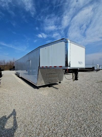 New 2026 Cargo Express Pro Series 8.5 x 48 21K Gooseneck Flat Top Car / Racing Trailer