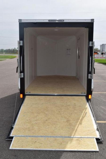 New BRAVO 6x12 SCOUT ENCLOSED MOTORCYCLE TRAILER