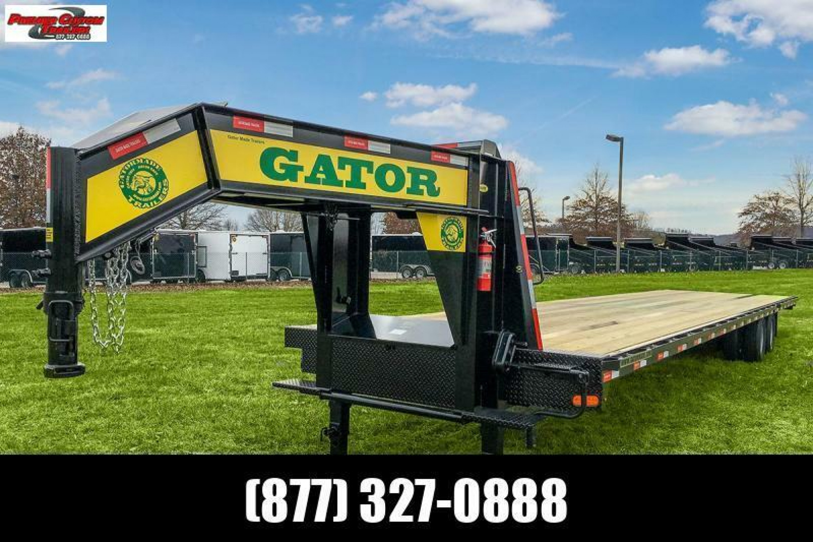 New 2026 Gatormade Trailers HOT SHOT 24.9K GOOSENECK Equipment Trailer