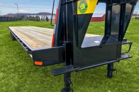 New 2026 Gatormade Trailers HOT SHOT 24.9K GOOSENECK Equipment Trailer