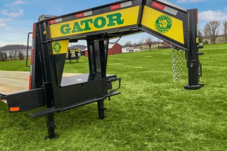 New 2026 Gatormade Trailers HOT SHOT 24.9K GOOSENECK Equipment Trailer