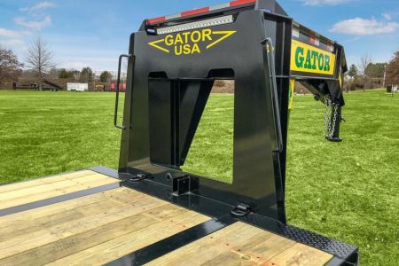 New 2026 Gatormade Trailers HOT SHOT 24.9K GOOSENECK Equipment Trailer