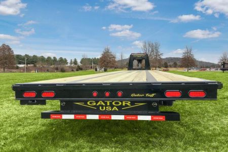 New 2026 Gatormade Trailers HOT SHOT 24.9K GOOSENECK Equipment Trailer