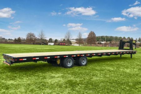 New 2026 Gatormade Trailers HOT SHOT 24.9K GOOSENECK Equipment Trailer