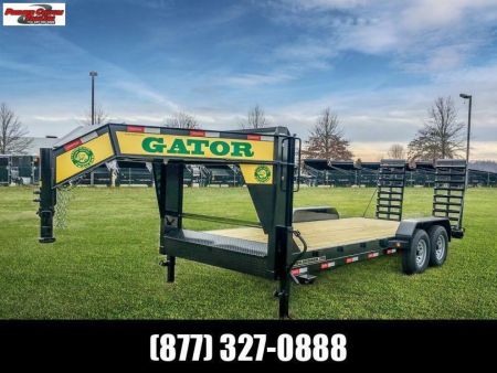 New 2026 Gatormade Trailers Low Pro Elite 16k Gooseneck Equipment Trailer