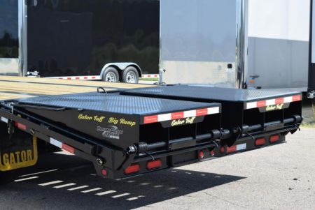 New GATORMADE 20'+5' ELITE GOOSENECK HEAVY EQUIPMENT TRAILER w/ HYDRAULIC JACKS