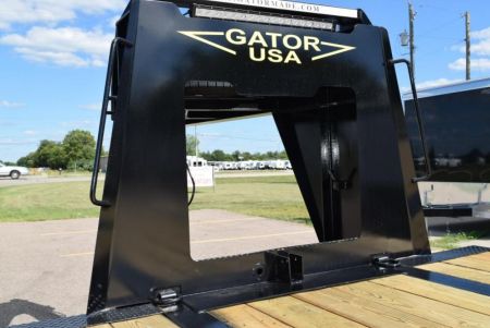 New GATORMADE 20'+5' ELITE GOOSENECK HEAVY EQUIPMENT TRAILER w/ HYDRAULIC JACKS
