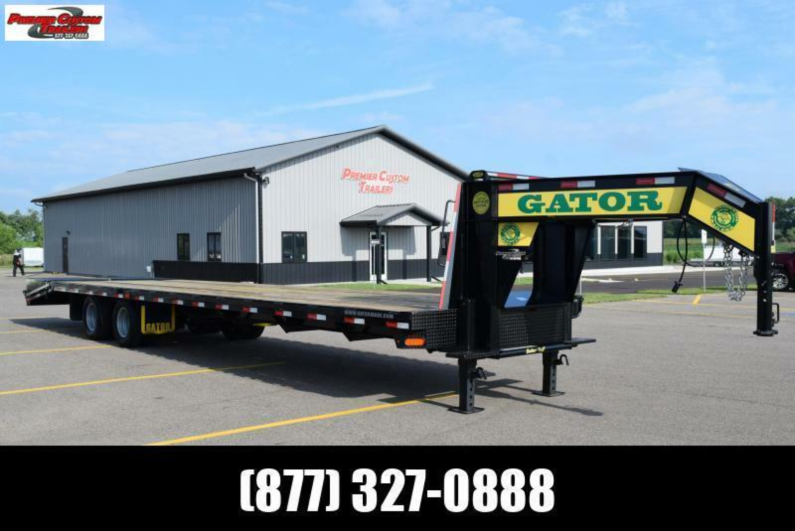 New 2026 Gatormade Trailers ELITE GOOSENECK Equipment Trailer