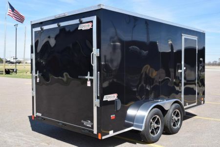 New BRAVO SCOUT 7x14 ENCLOSED MOTORCYCLE TRAILER