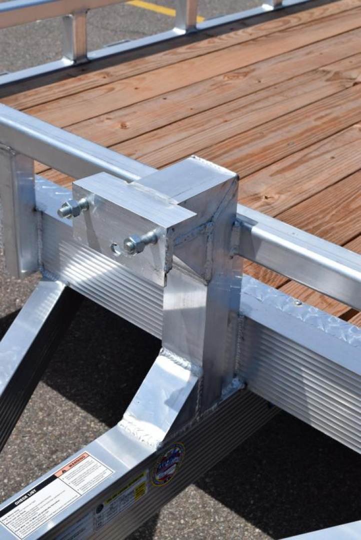 7×16 Equipment Flatbed Trailer photo 7