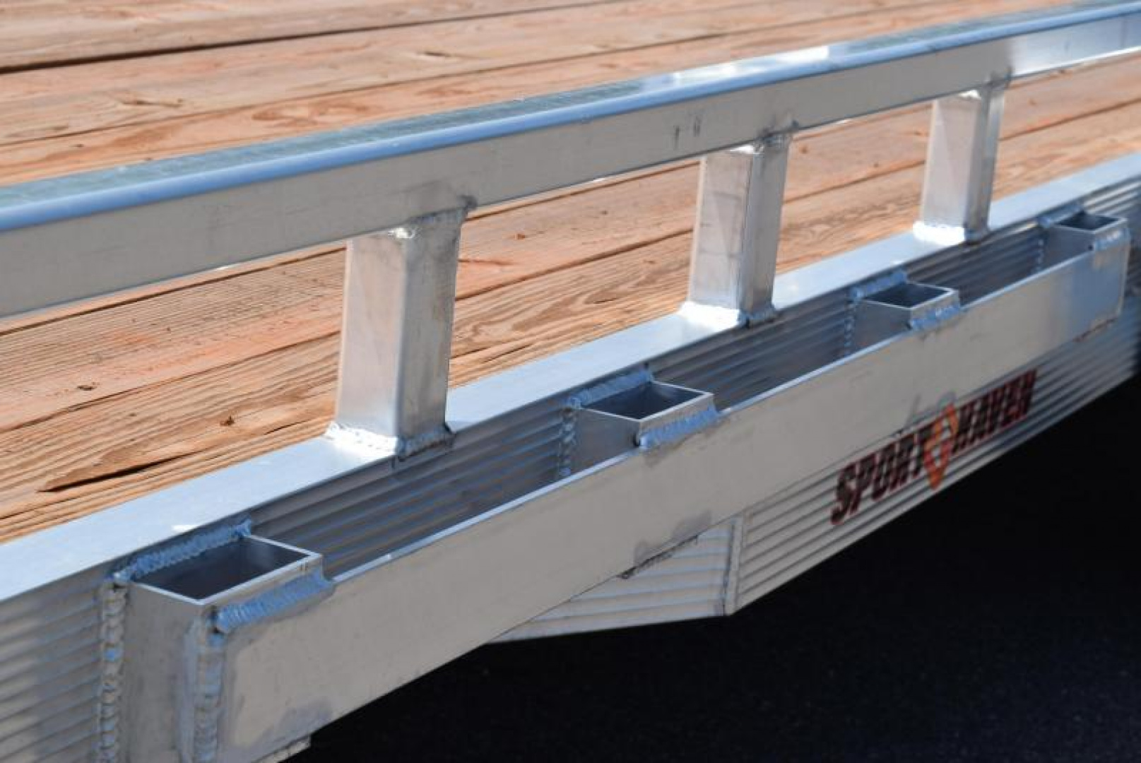 7×16 Equipment Flatbed Trailer photo 6