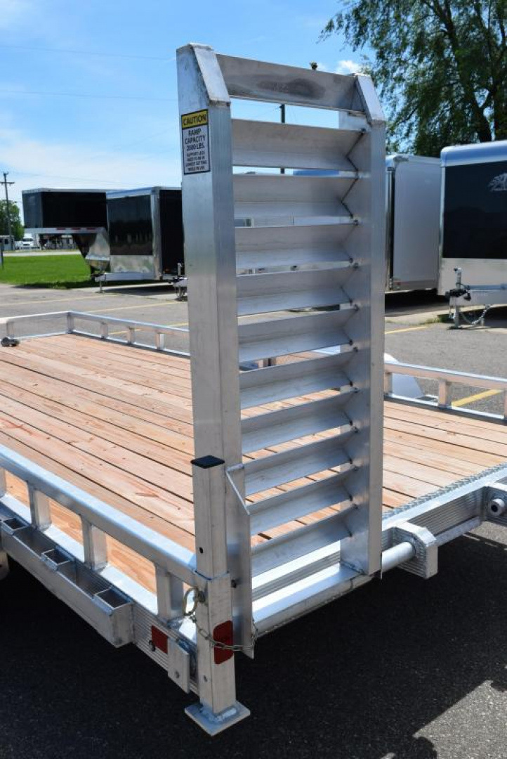 7×16 Equipment Flatbed Trailer photo 9