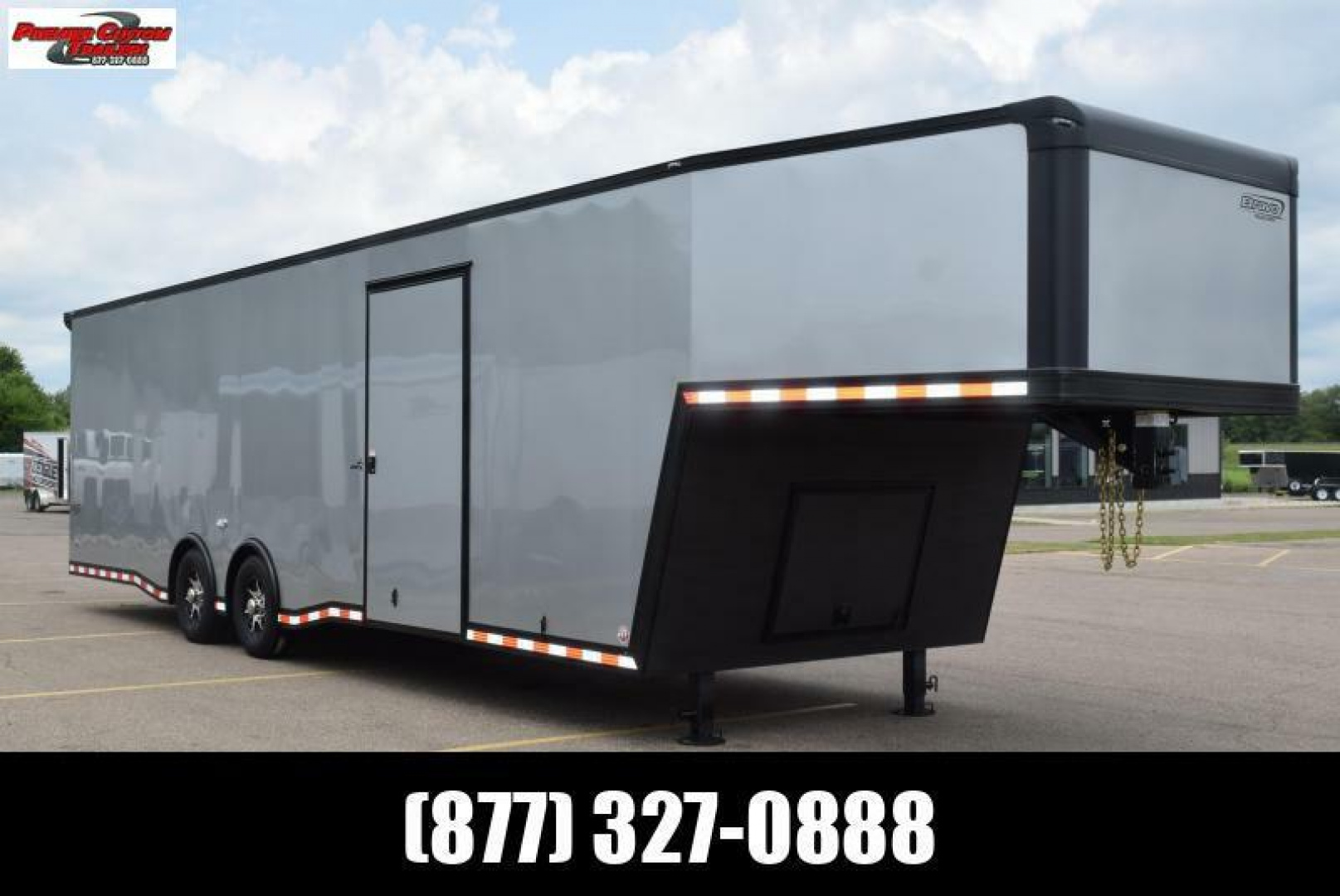 New BRAVO 8.5x36' STAR GOOSENECK RACE TRAILER