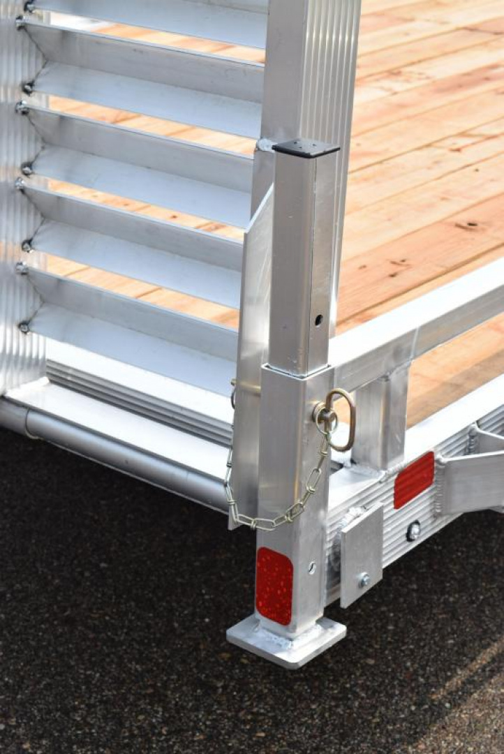 7×18 Equipment Flatbed Trailer photo 8