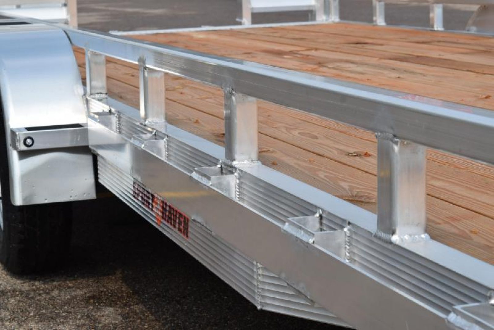7×18 Equipment Flatbed Trailer photo 5