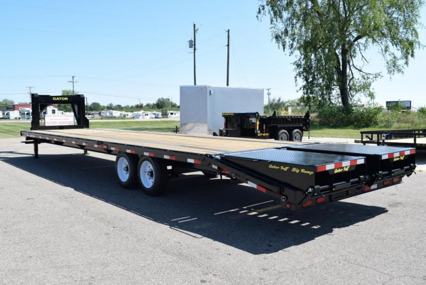 New GATORMADE 30'+5' WORKHORSE GOOSENECK HEAVY EQUIPMENT TRAILER