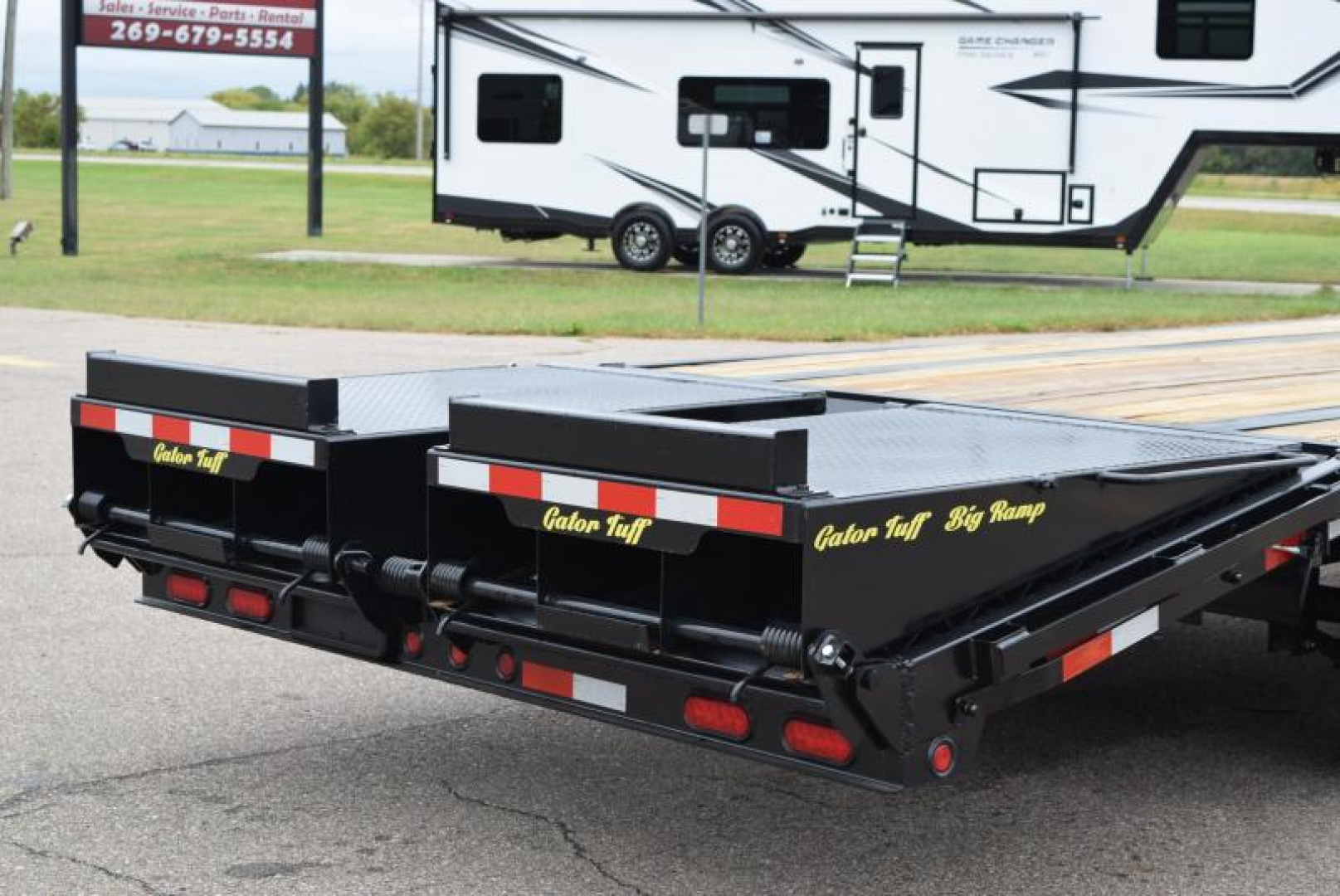 New GATORMADE 20'+5' PINTLE 16K EQUIPMENT TRAILER