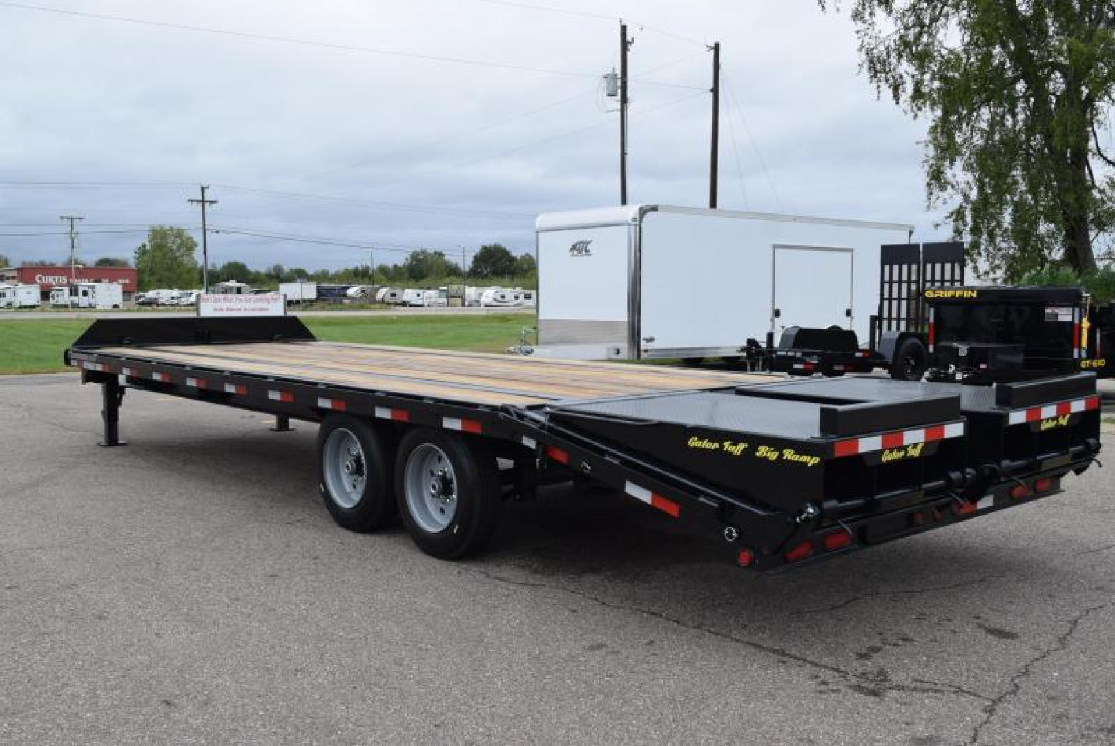 New GATORMADE 20'+5' PINTLE 16K EQUIPMENT TRAILER