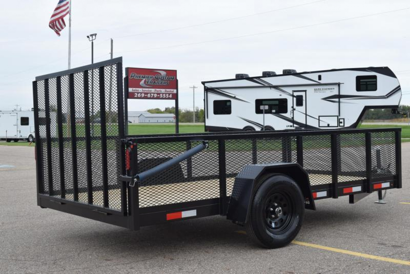 6×12 Utility Trailer photo 4