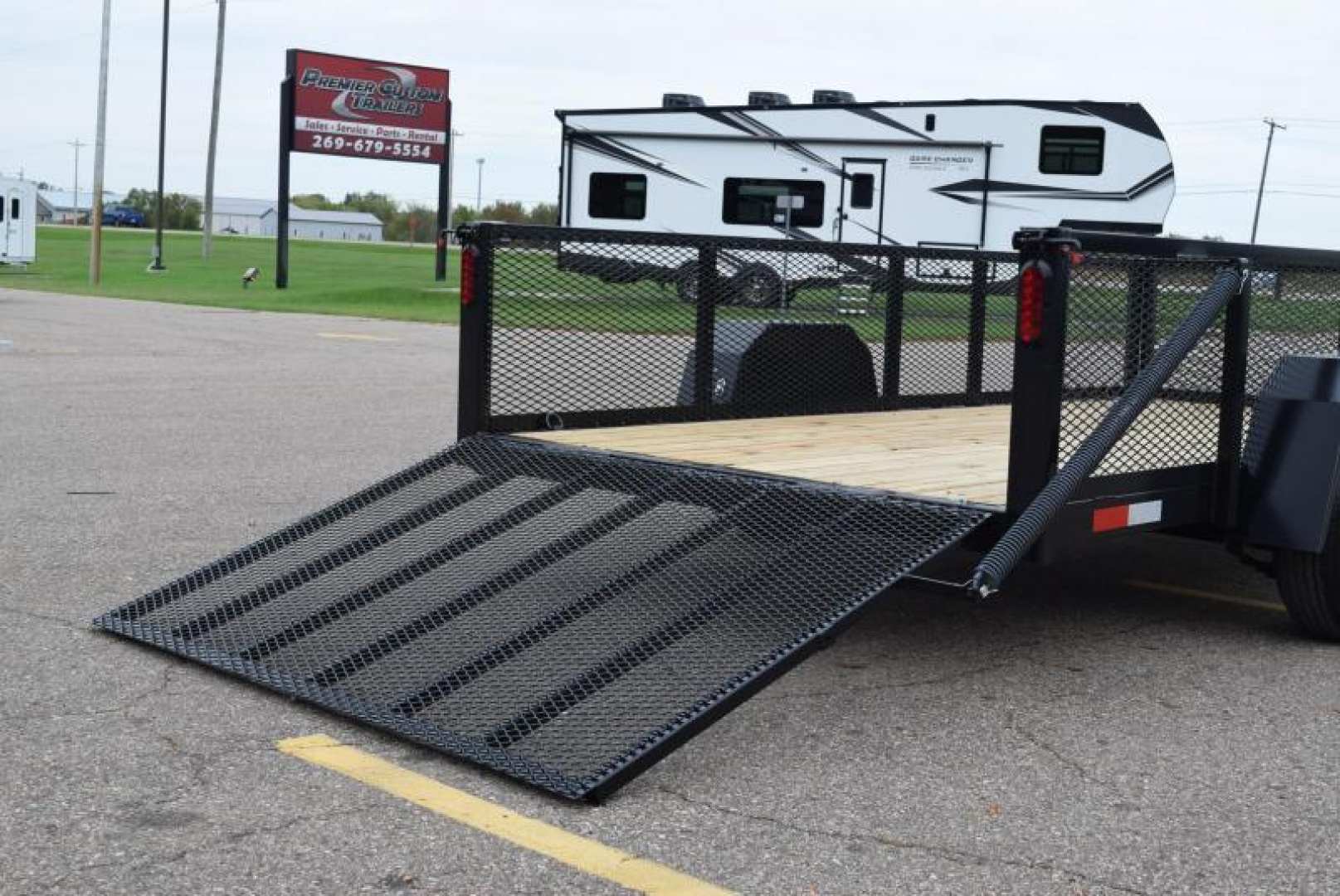 6×12 Utility Trailer photo 7