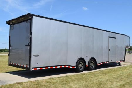 New BRAVO 8.5x38' *MIDNIGHT EDITION* STAR GOOSENECK RACE TRAILER
