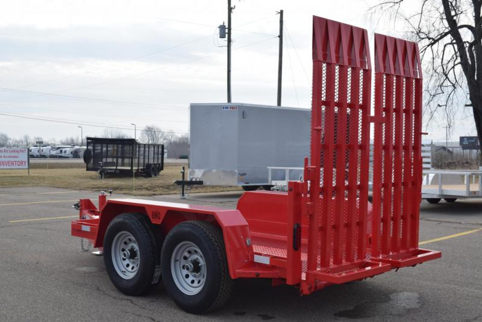 New 2026 BND Trailers Scissor Lift Equipment Trailer