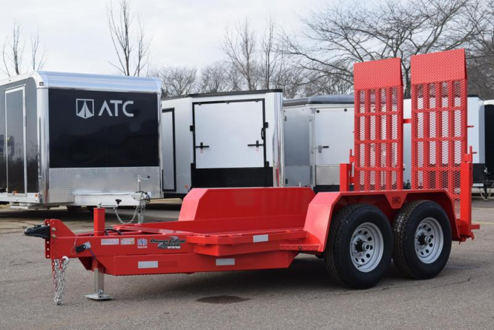 New 2026 BND Trailers Scissor Lift Equipment Trailer
