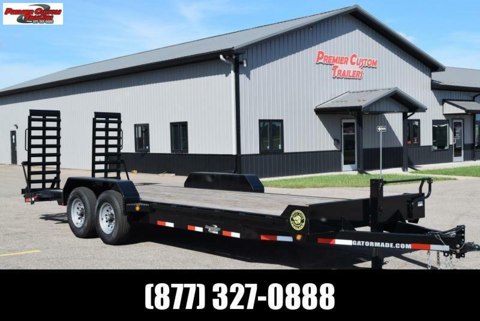 New GATORMADE 20'+3' 14K EQUIPMENT TRAILER