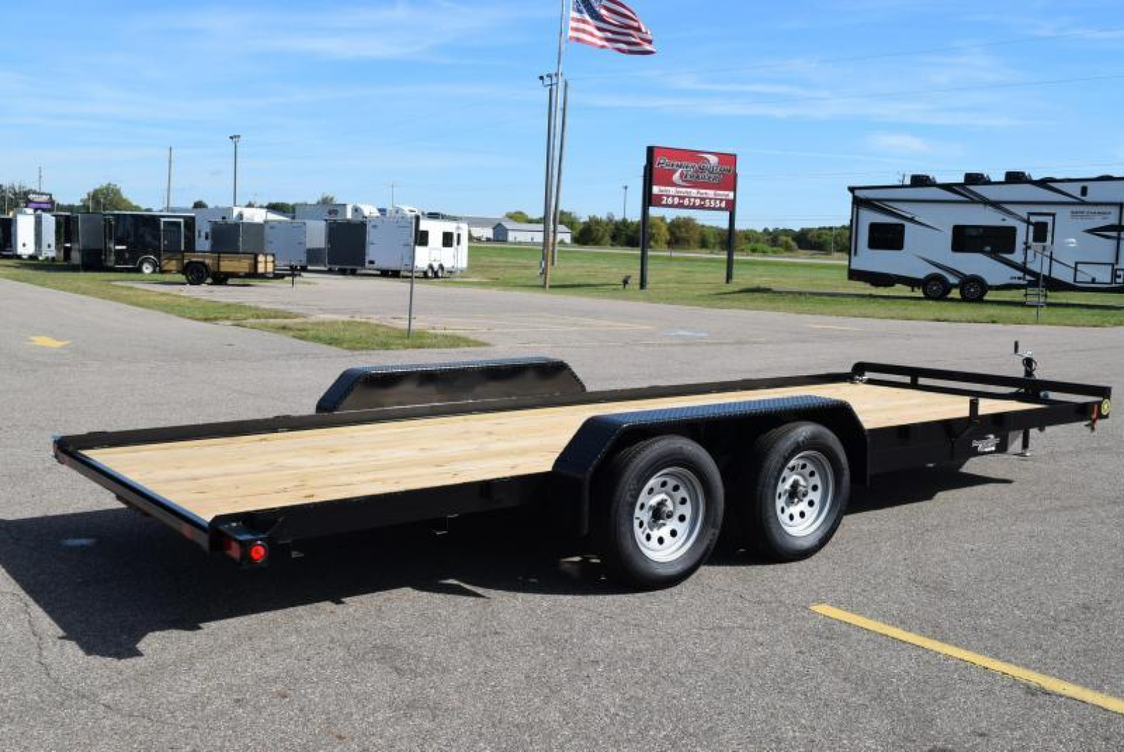7×20 Car Hauler Trailer photo 3