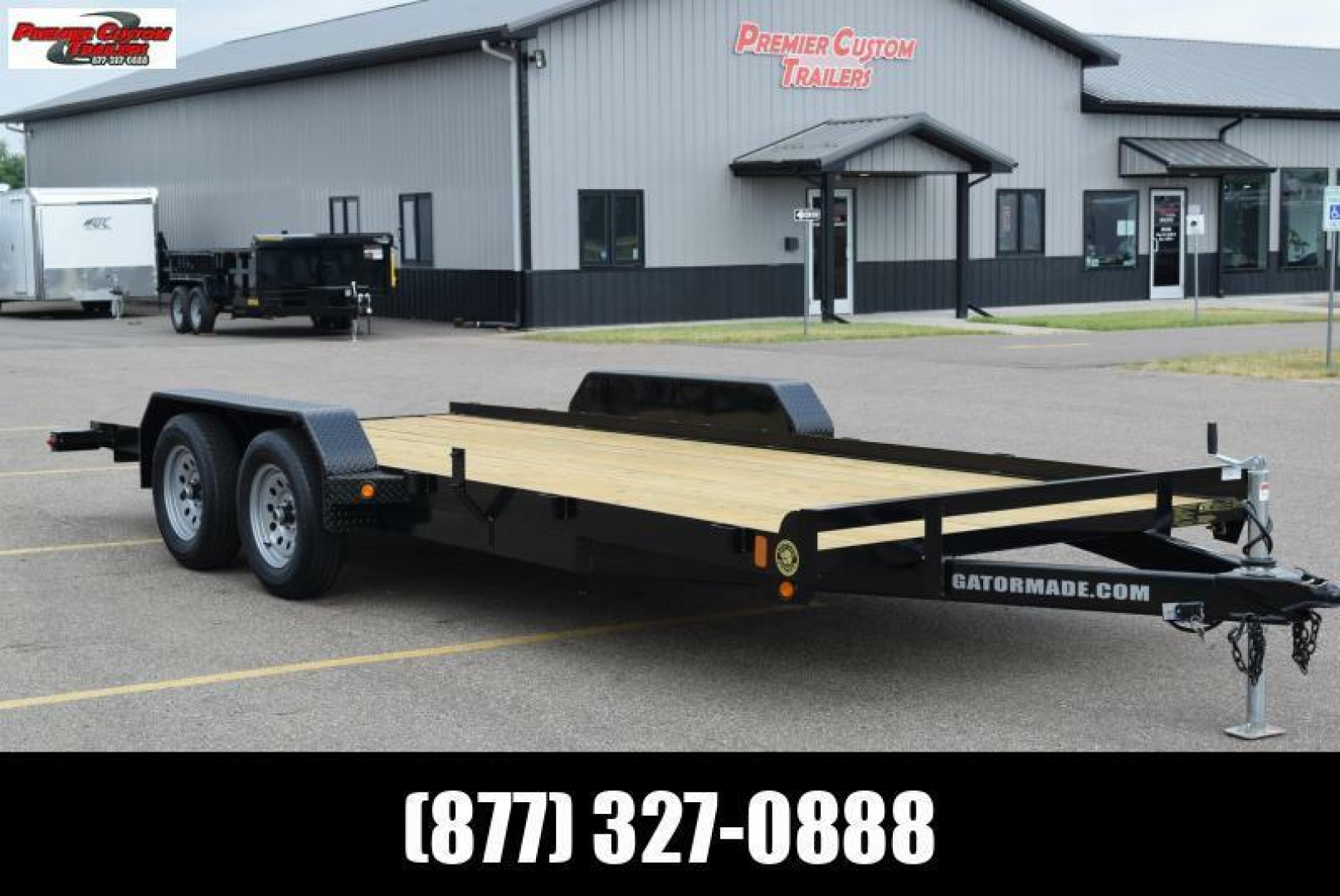 7×18 Car Hauler Trailer