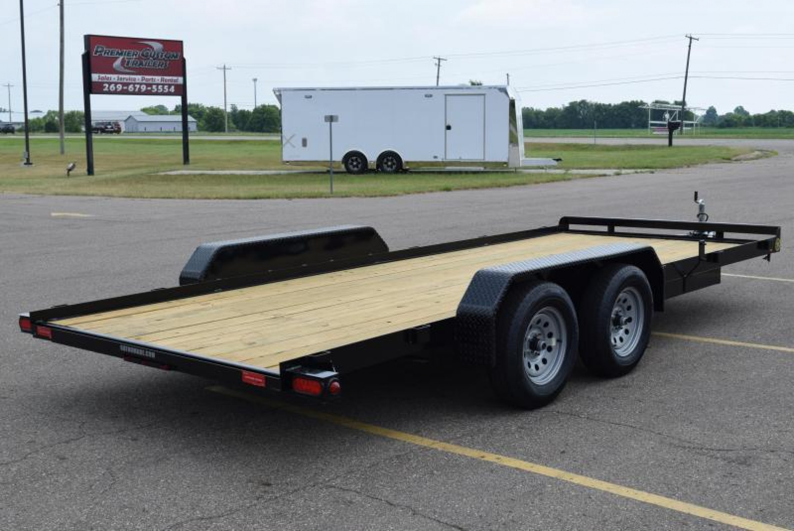 7×18 Car Hauler Trailer photo 3