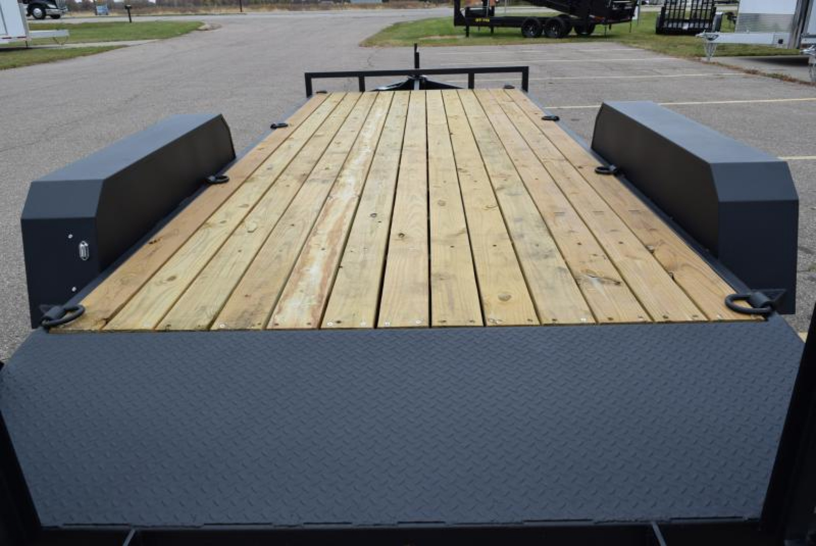 7×18 Equipment Flatbed Trailer photo 7