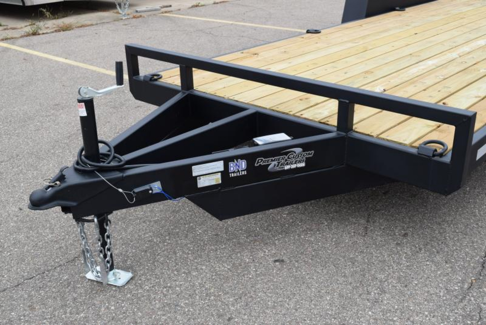 7×18 Equipment Flatbed Trailer photo 5