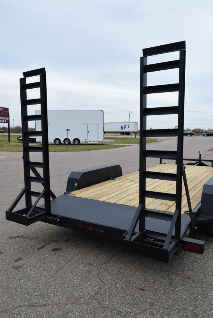 7×18 Equipment Flatbed Trailer photo 6