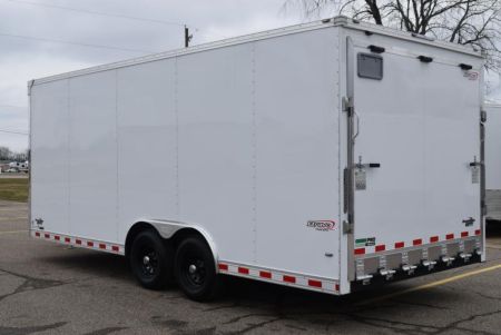 New BRAVO STAR 8.5x20 GREENPRO ENCLOSED LANDSCAPE CARGO TRAILER