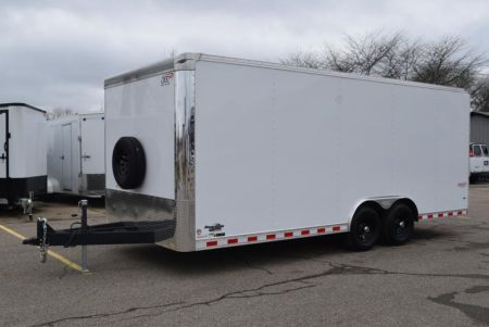 New BRAVO STAR 8.5x20 GREENPRO ENCLOSED LANDSCAPE CARGO TRAILER