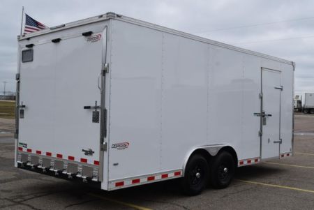 New BRAVO STAR 8.5x20 GREENPRO ENCLOSED LANDSCAPE CARGO TRAILER