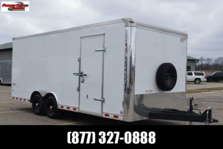 New BRAVO STAR 8.5x20 GREENPRO ENCLOSED LANDSCAPE CARGO TRAILER