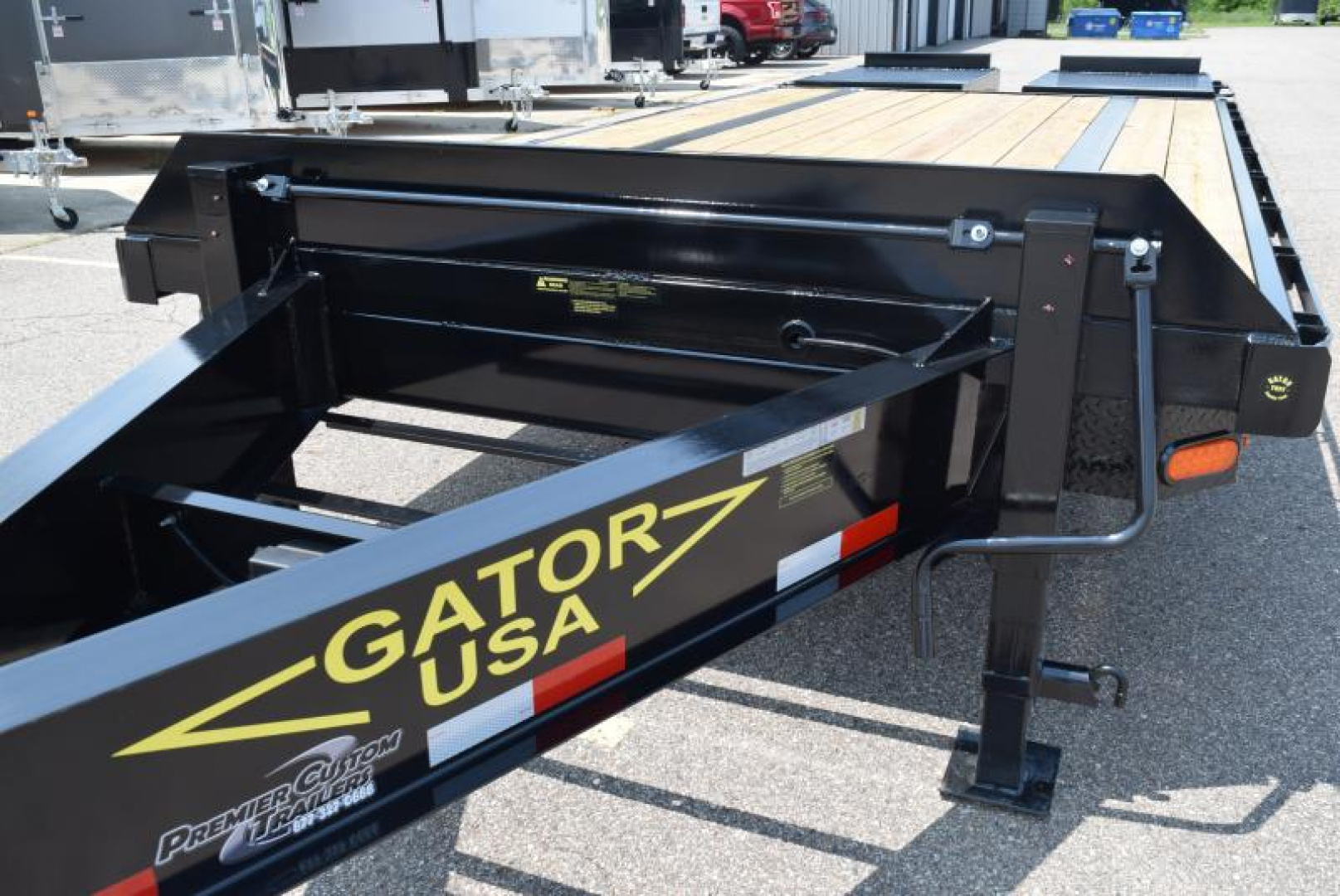 New GATORMADE 16'+5' PINTLE 14K EQUIPMENT TRAILER