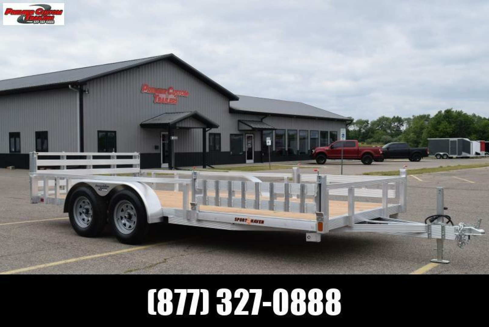 7×16 Utility Trailer