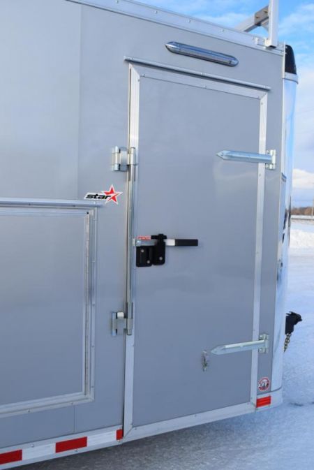 New BRAVO STAR 8.5x16 PRO SERIES CONTRACTOR TRAILER w/ REAR RAMP DOOR