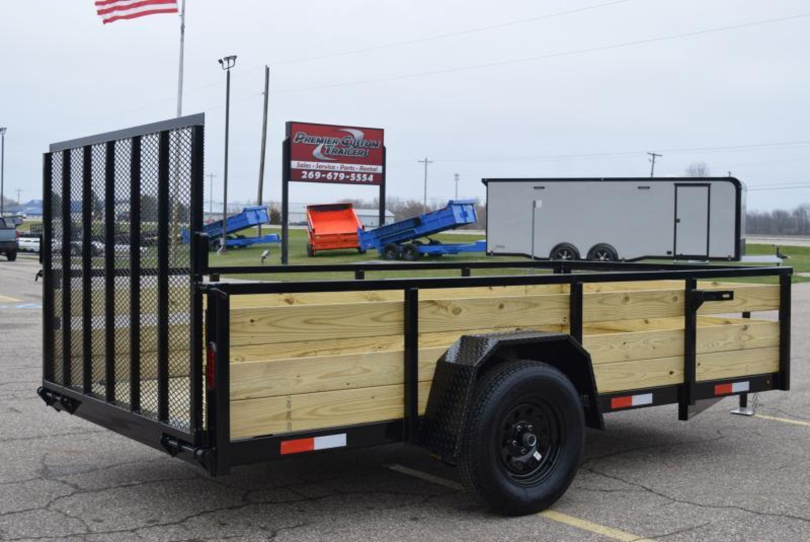 6×12 Utility Trailer photo 2