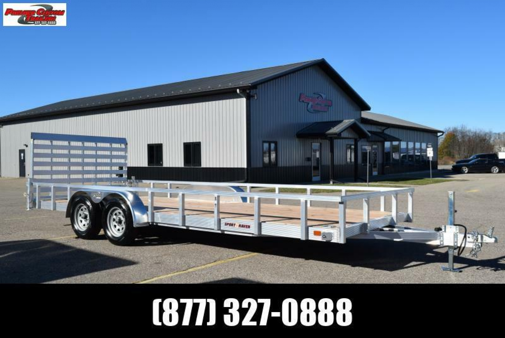 7×20 Utility Trailer