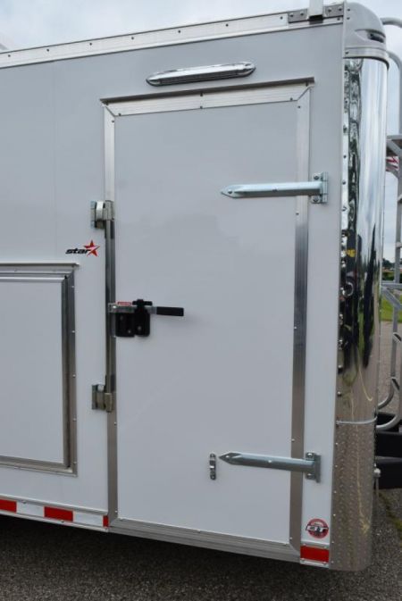 New BRAVO STAR 8.5x16 PRO SERIES CONTRACTOR TRAILER w/ REAR DOUBLE DOORS