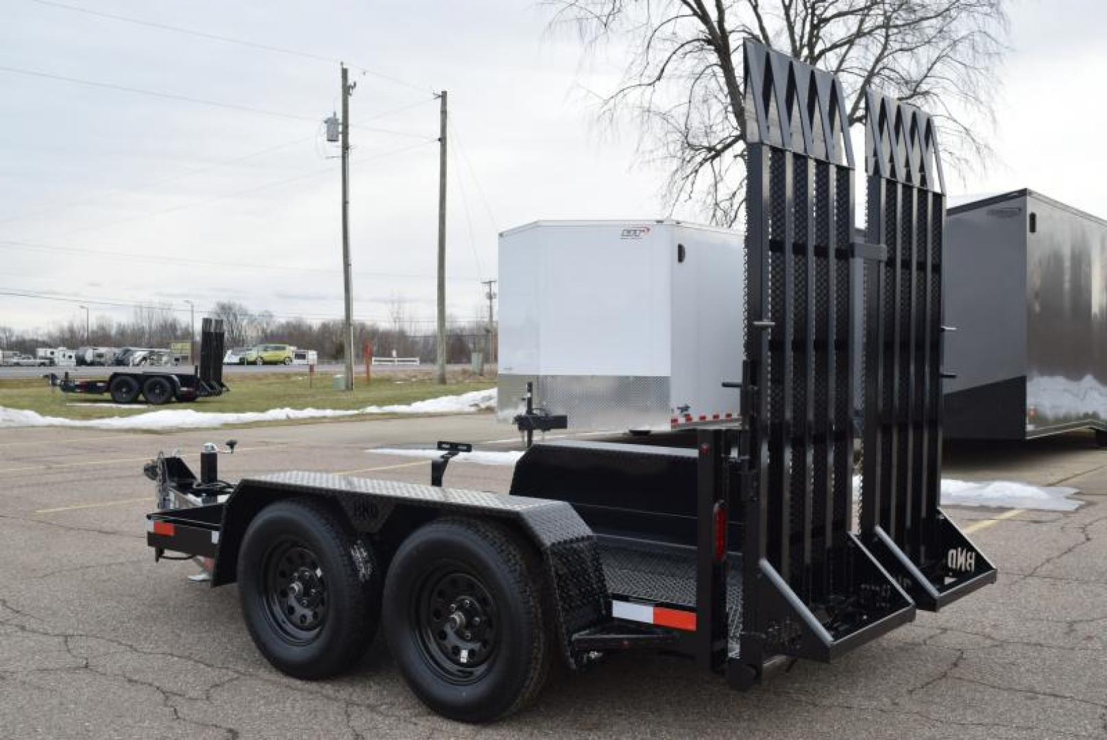 New 2027 BND Trailers Scissor Lift Equipment Trailer