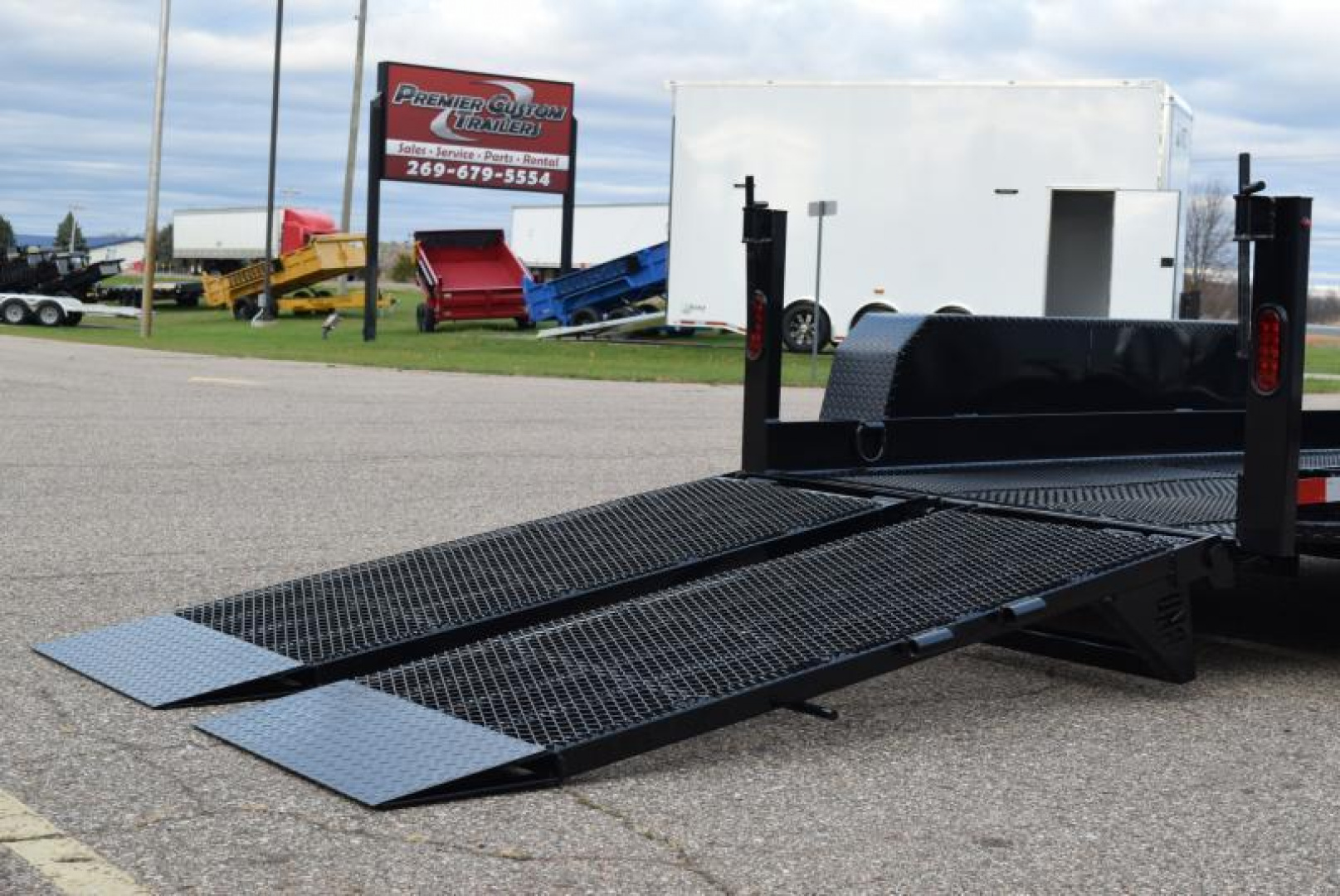 New 2027 BND Trailers scissor lift Equipment Trailer