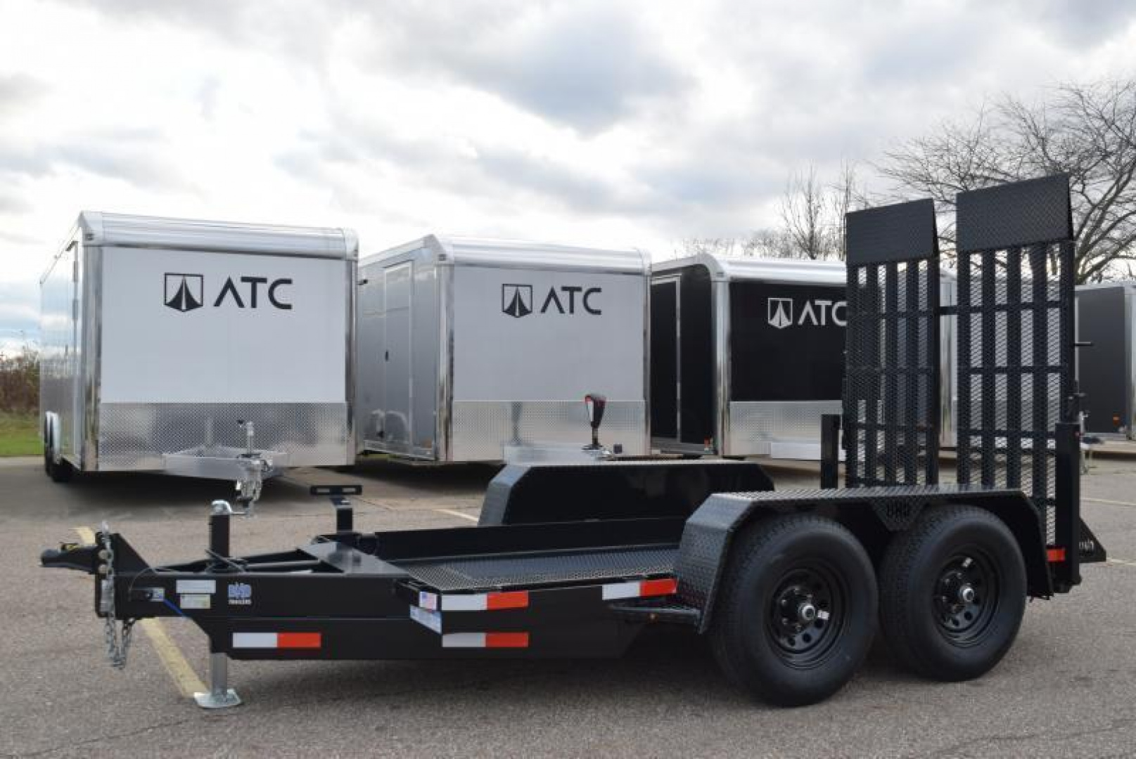 New 2027 BND Trailers scissor lift Equipment Trailer