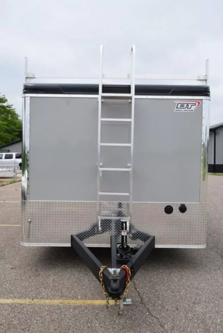 New BRAVO STAR 8.5x16 PRO SERIES CONTRACTOR TRAILER w/ REAR RAMP DOOR