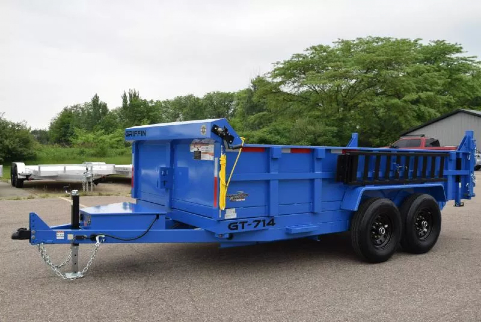 New 2026 Griffin Trailers GT714 Dump Trailer